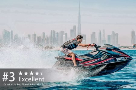 Dubai Jet Ski Tour with Burj Al Arab & Burj Khalifa View