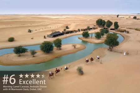 Morning Camel Caravan, Bedouin Breakfast with Al Marmoom Oasis