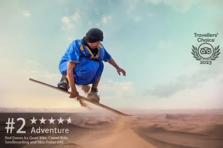 Red Dunes by Quad Bike, Sandboarding, Camel Ride & BBQ